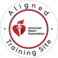 AHA Aligned Training Site seal